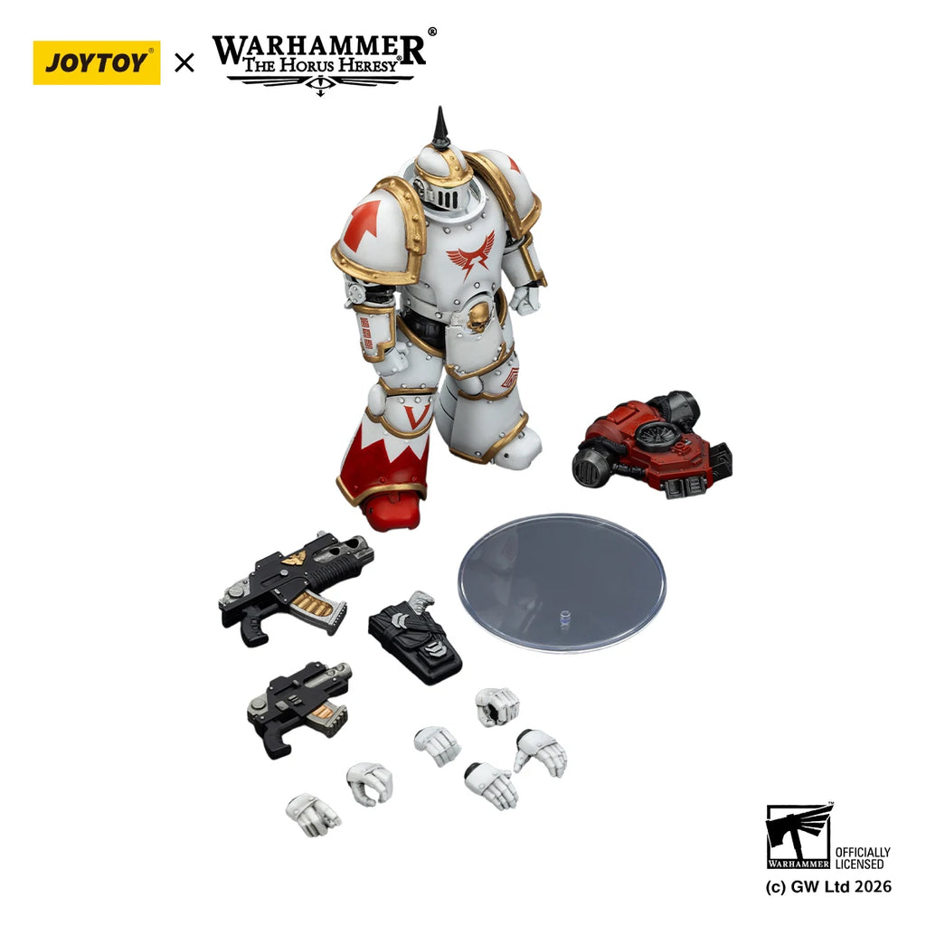 [Pre Order]JOYTOY Warhammer 40K 1/18 Action Figures White Scars MKIll Tactical Legionary MKVI Tactical Legionary