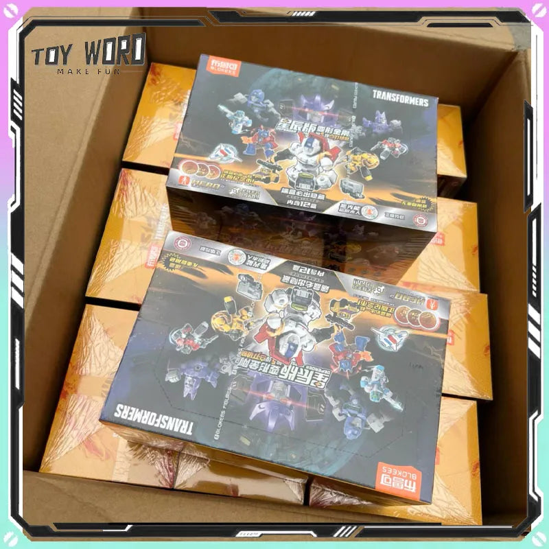 Hot Blokees Anime Figure transformers De Fender Version 1/2/3/4/5 OPTIMUS PRIME Megatron Ironhide Thundercracker Robot Toy Gifts