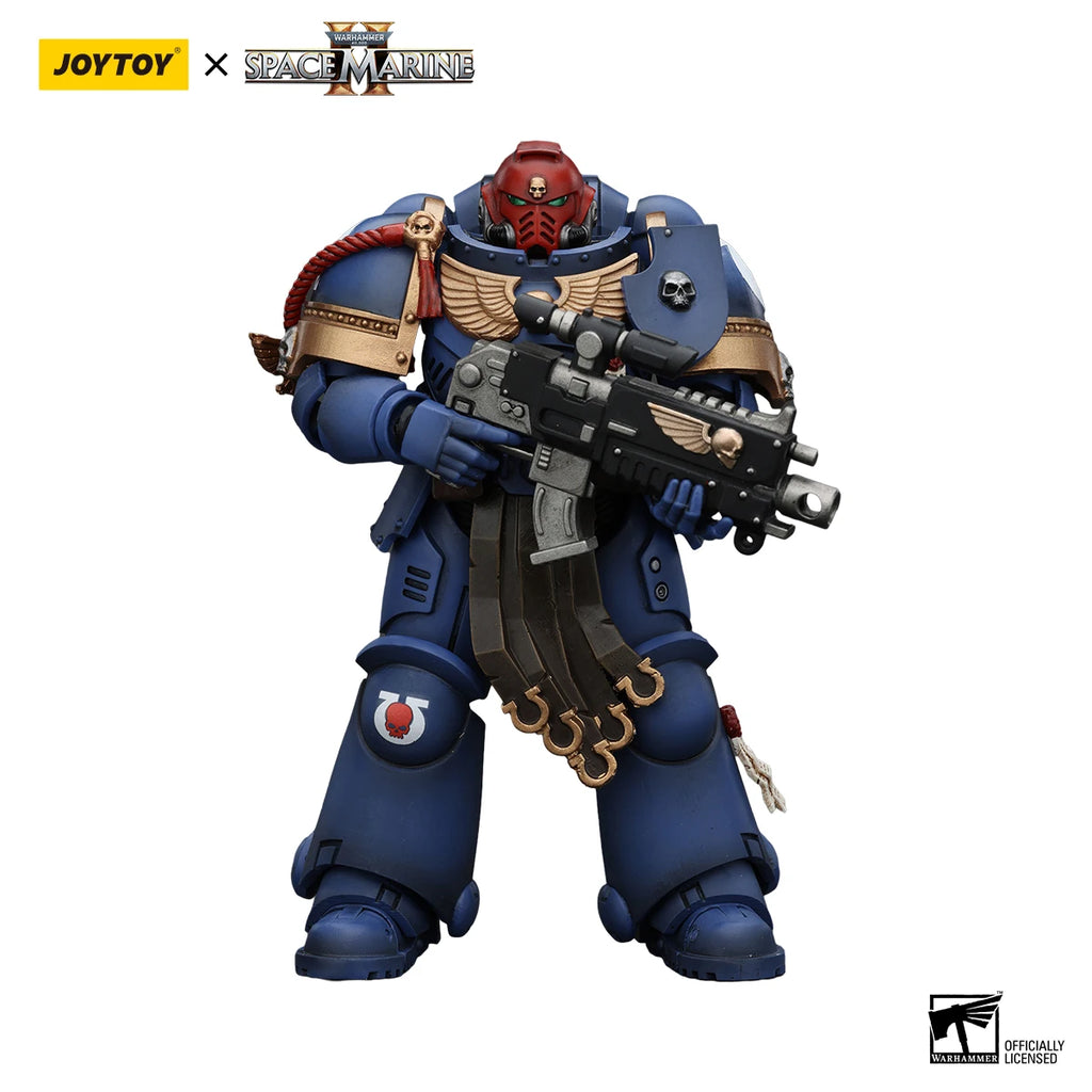 [IN STOCK]  JOYTOY Warhammer 40K 1/18  Action Figure Ultramarines Sternguard Veteran 5PCS Model Toy Gift