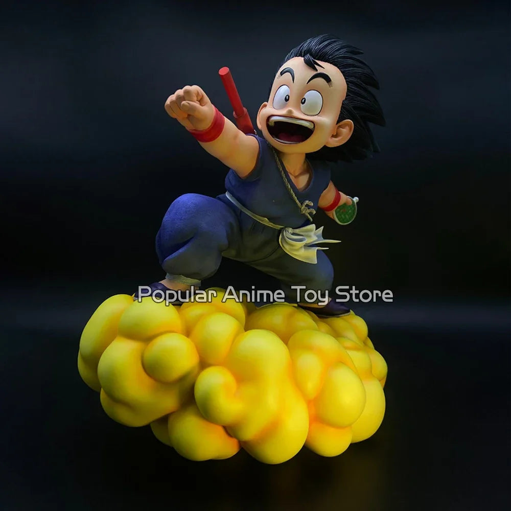 7.87in/20cm Anime Dragon Ball Figures Son Goku Somersault cloud Action Figures PVC Statue Collection Model Toys Christmas Gifts
