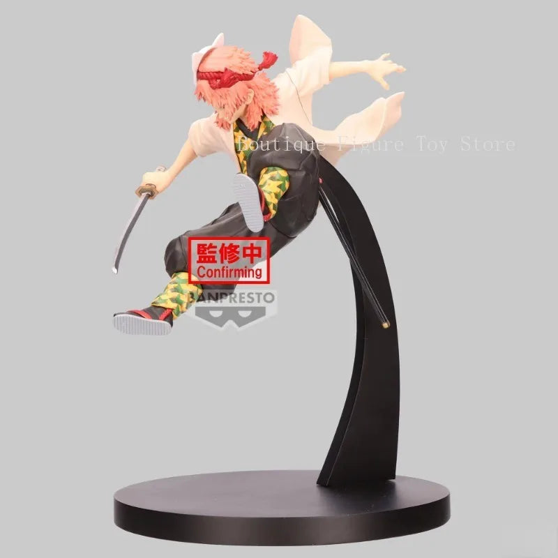 В наличност BANDAI Оригинална фигурка на Demon Slayer BANPRESTO VIBRATION STARS Sabito, модел, подарък, колекция