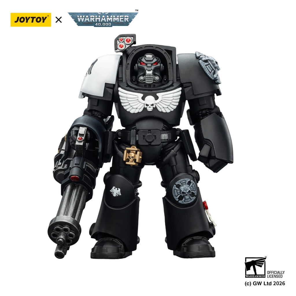 JOYTOY Warhammer 40k 1/18 Action Figures Terminator Black Templars Dark Angels Imperial Fists White Scars Salamanders Model Toys
