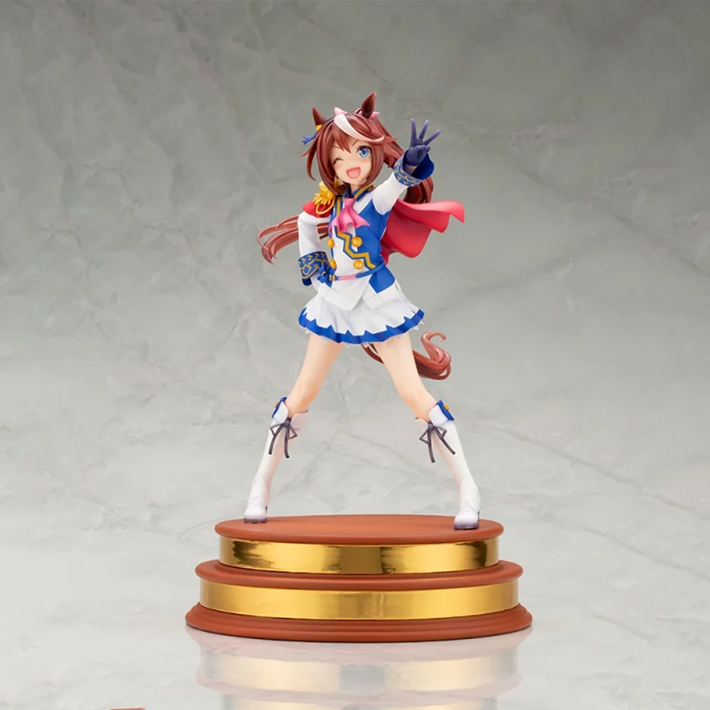 In Stock Original Kotobukiya Prepainted Umamusume: Pretty Derby Dreams Are To Be Carried! Toukai Teiou Garage Kit Anime Figure