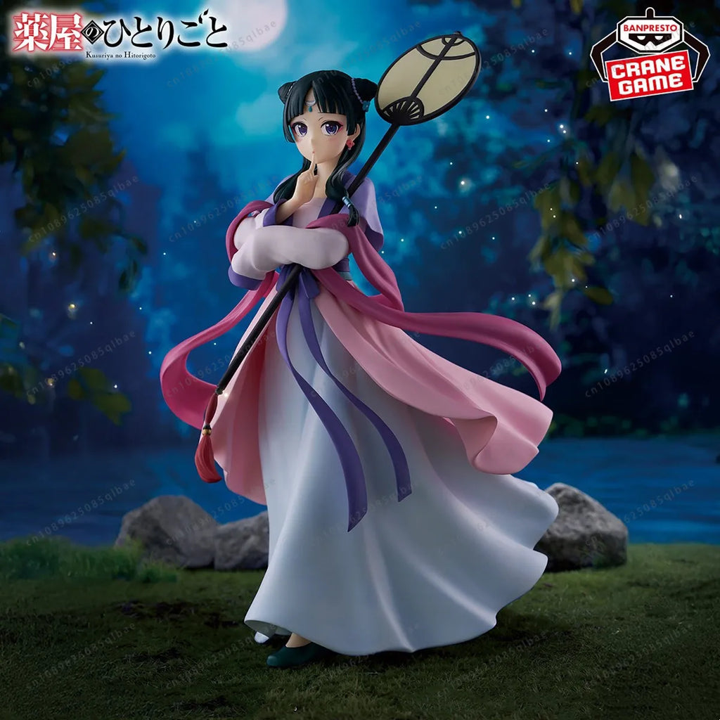 In Stock Bandai Banpresto Treatment Diary MAOMAO MOOMO MOON ELF Cartoon Characters Toys PVC Model Collection Action Dolls