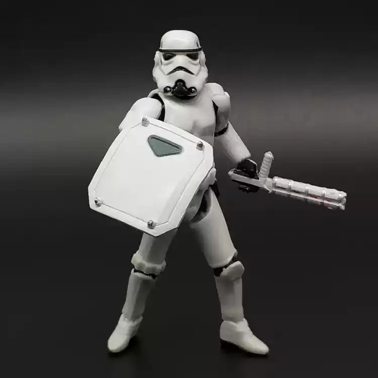 Bulk Cargo Star Wars Series 3.75inch Black Knight Storm White Warrior Action Figure Model Toy Hobby Gift