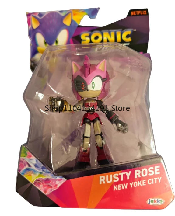 Original JAKKS Sonic The Hedgehog 5-inch Articulated Action Figure Collectible - Rare Birthday Gift for Kids