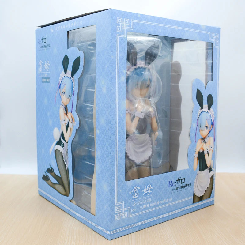 25cm Re:ZERO Starting Life in Another World Anime Figure Rem & Ram Twins Action Figure Rem/Ram Figure Collection Model Doll Toys