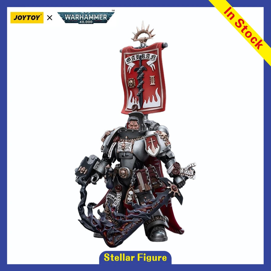 【SF】JOYTOY 1/18 Action Figures Grey Knights Castellan Crowe  Anime Model  Gifts  Collection Toys