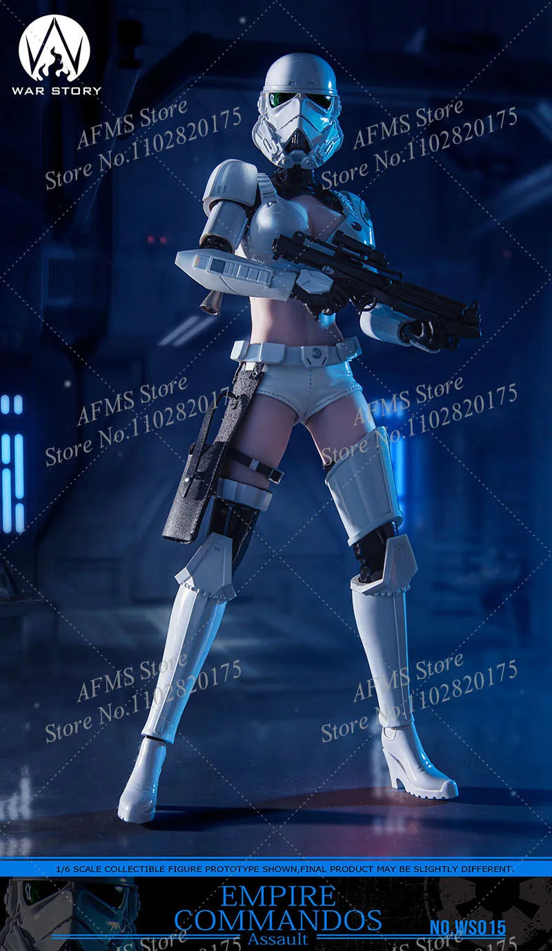 WS015 1/6 Scale Collectible Star Wars Imperial Women's Assault Team Assault Empire Commandas 12Inch women Soldier Action Figure