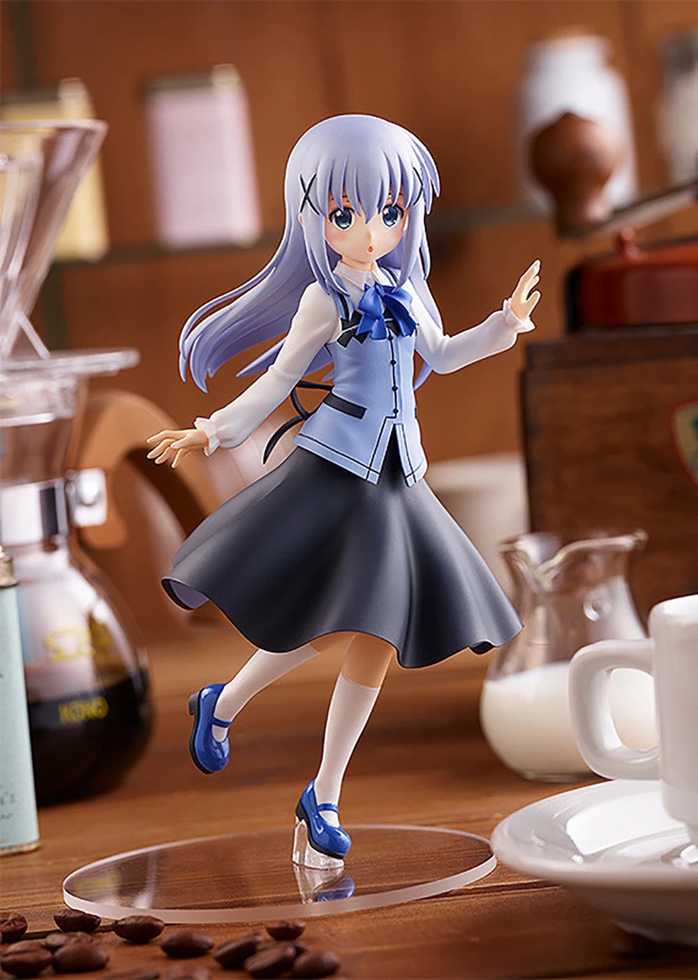 100% Original in Stock Good Smile Company Pop Up Parade Gochuumon Wa Usagi Desu Ka? Bloom Kafuu Chino Garage Kit Birthday Gift