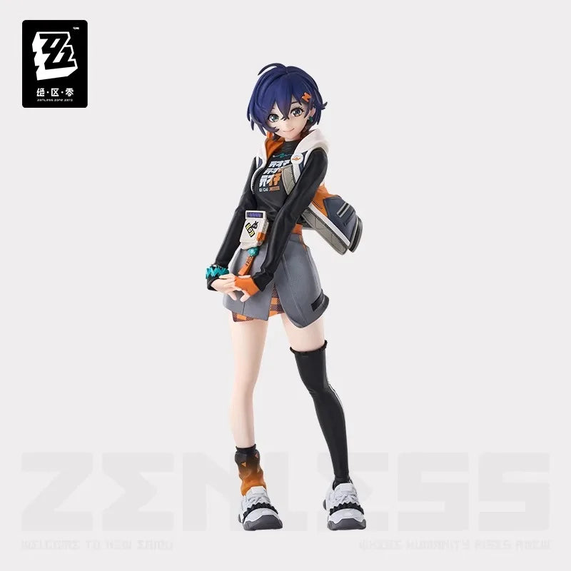 In stock Wise Belle figurine Model ornament Mihoyo ZZZ Zenless Zone Zero Belle Cosplay Costume Anime Game Model Halloween Gift