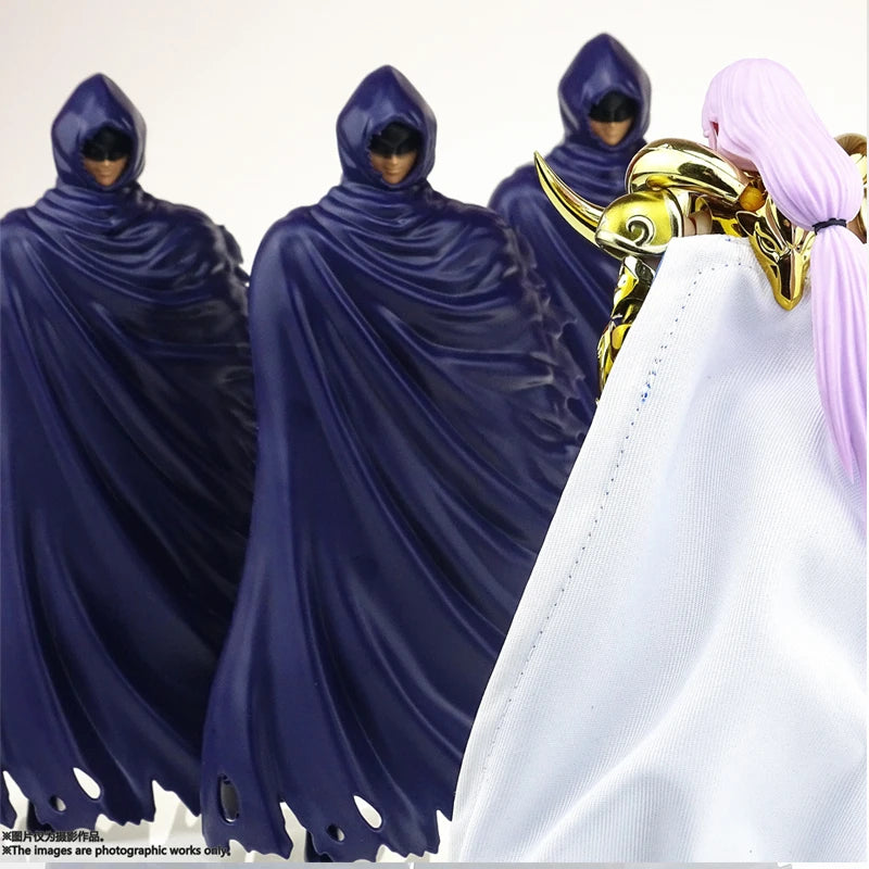 RH Saint Seiya Myth Cloth Mysterious Cloak Set of 3 Units Hades Specters Knights of the Zodiac Figure In Stock