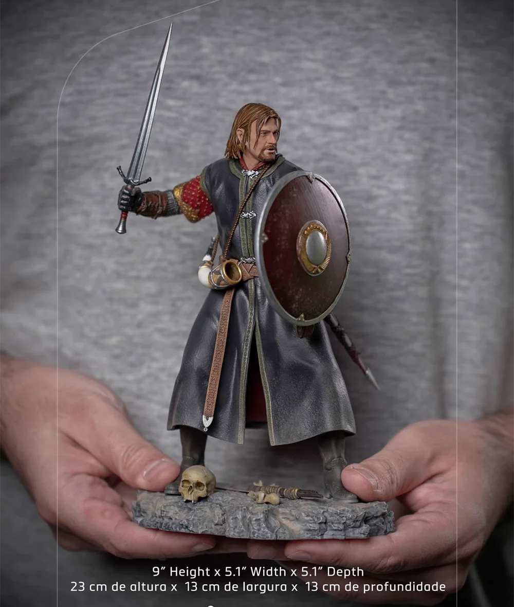 Original IRON STUDIOS 43321 1/10 Boromir Figure Model Toys9-inch Limited Edition Collectible Scenery Ornaments Gift