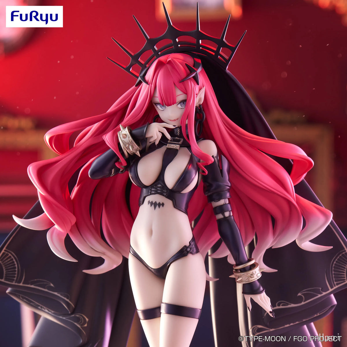 Original FuRyu Fate Grand Order Trio-Try-iT Action Figure Fairy Knight Tristan Baobhan Sith Anime Figure Toy PVC Model Collector