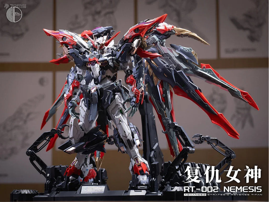 In Stock Infinite Dimension RT-002 NEMESIS 1/100 Assembling Model Mecha Model Pvc Toys IN ERA+ ADVANCED STRATEGIC REVENGE TITAN