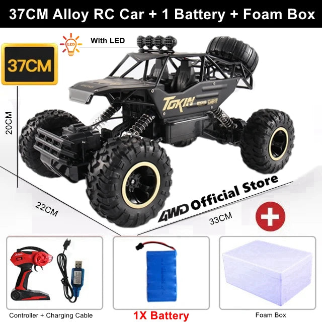 Oike RC-Auto, ferngesteuertes Kletterfahrzeug, für den Außenbereich, Geländewagen, 4WD, Renn-Driftautos, Spielzeug, Geschenk für Kinder und Erwachsene