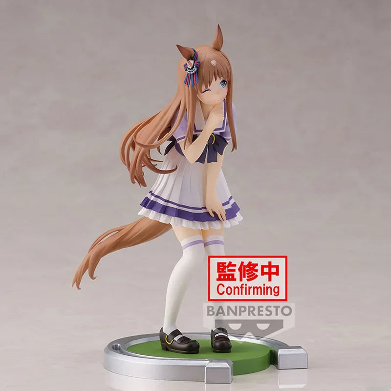 IN Stock Bandai Umamusume: Pretty Derby Grass Wonder El Condor Pasa Original Action Anime Figure Pvc Model Collectible Toys