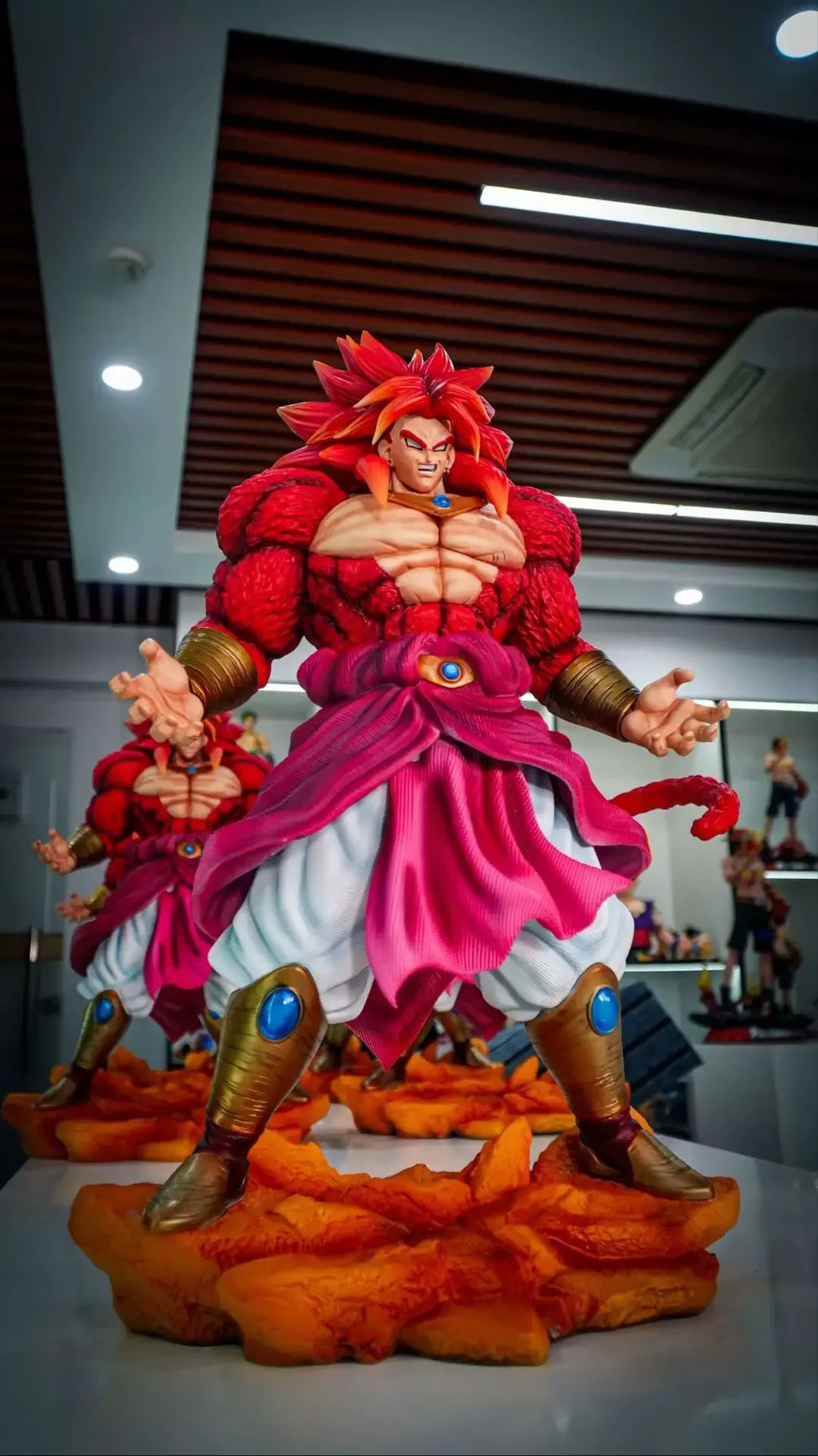 Neue 51CM JT&amp;DX Spielzeug Dragon Ball Anime Figuren SSJ4 Broli Figuren Super Saiyan 4 PVC Statue Sammlung Modell Ornament Geschenke Spielzeug
