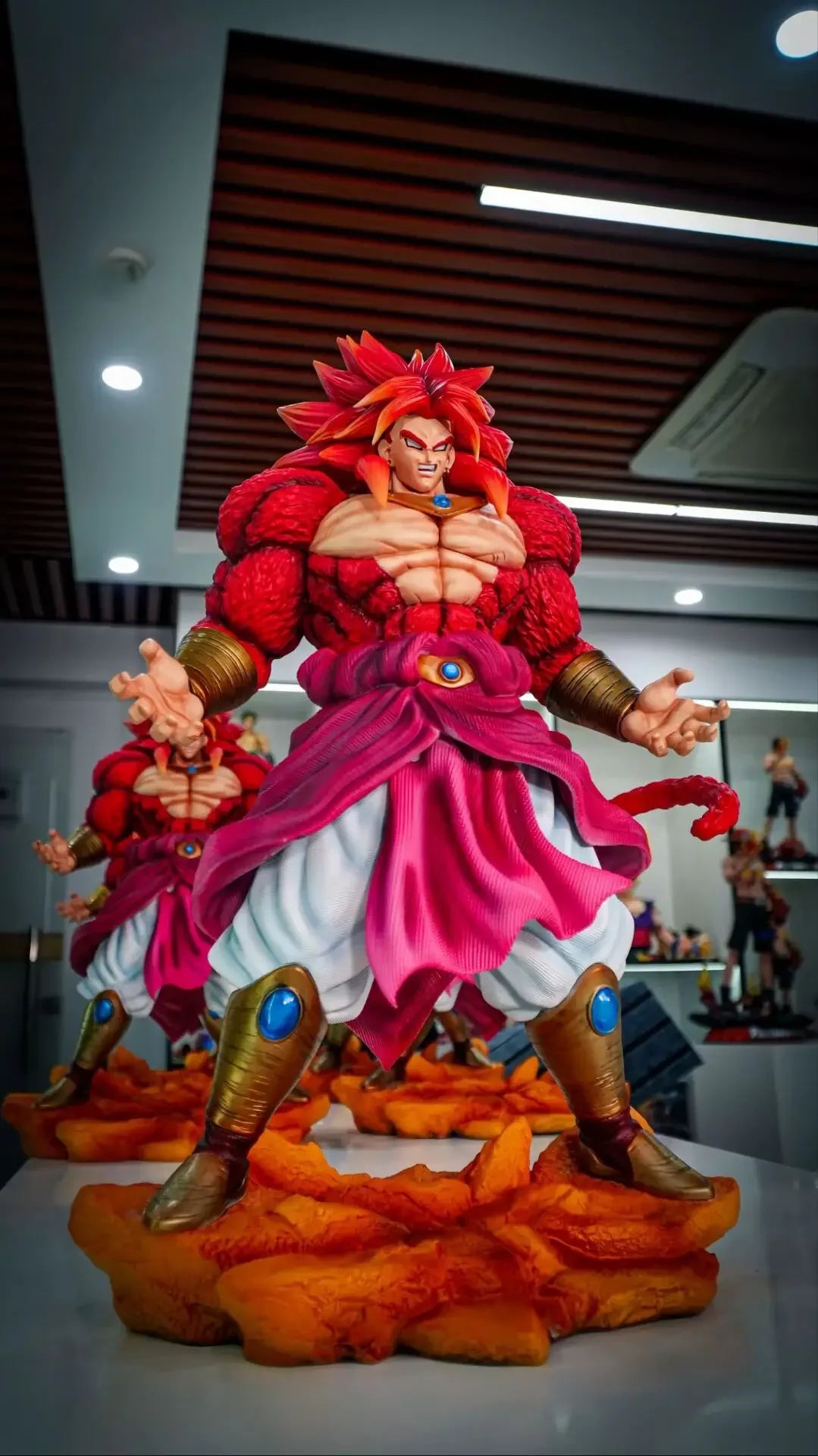 Neue 51CM JT&amp;DX Spielzeug Dragon Ball Anime Figuren SSJ4 Broli Figuren Super Saiyan 4 PVC Statue Sammlung Modell Ornament Geschenke Spielzeug