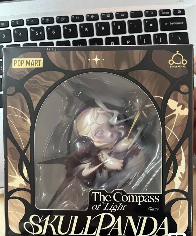 Original Skullpanda Light's Longitude and Latitude Shanghai Limited Edition Figure Blind Box Exquisite Gift From Pop Mart