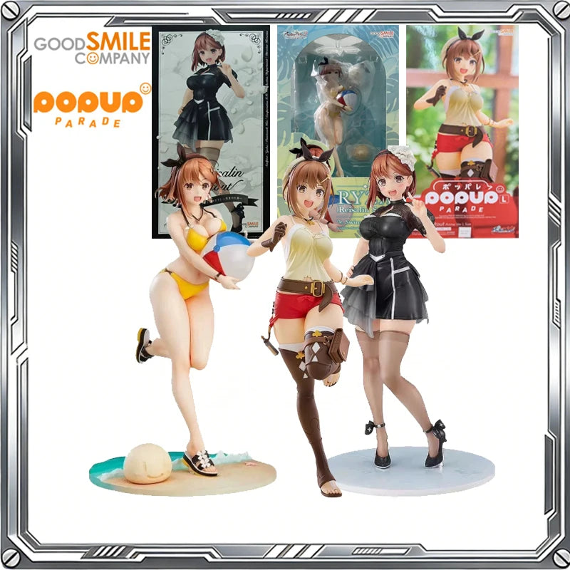 Good Smile Original POP UP PARADE Atelier Ryza Anime Reisalin Stout Swimsuit Ver. High Summer Formal Ver. Action Figure Toys