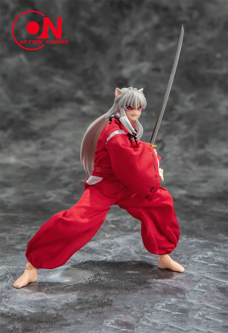In Stock Anime-land Dasin/Great Toys/GT Inuyasha 1/12 Scale 16cm/6 Inch SHF/S.H.F PVC Action Figure Model