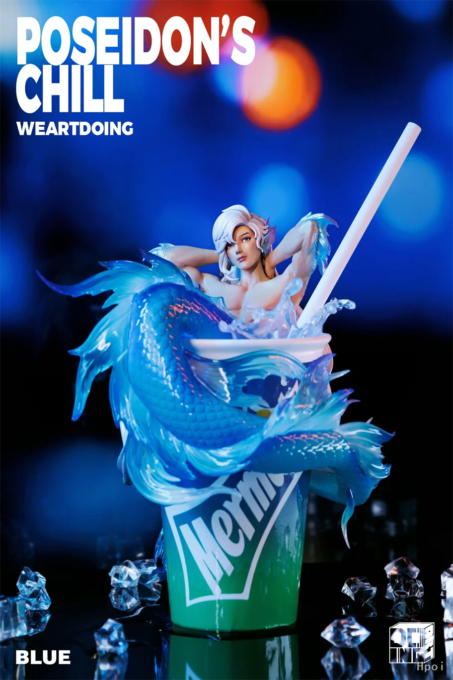 【MT】Original WeArtDoing Poseidon's Chill-Red Blue 2PCS Figure Toy Model Collection