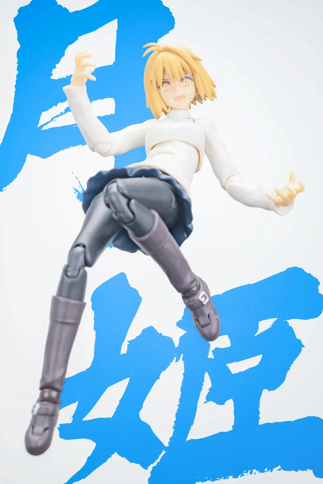 Brand New Genuine Max Factory GSC Figma 612 Tsukihime -A Piece of Blue Glass Moon- Arcueid Brunestud Action Figure Model Toys