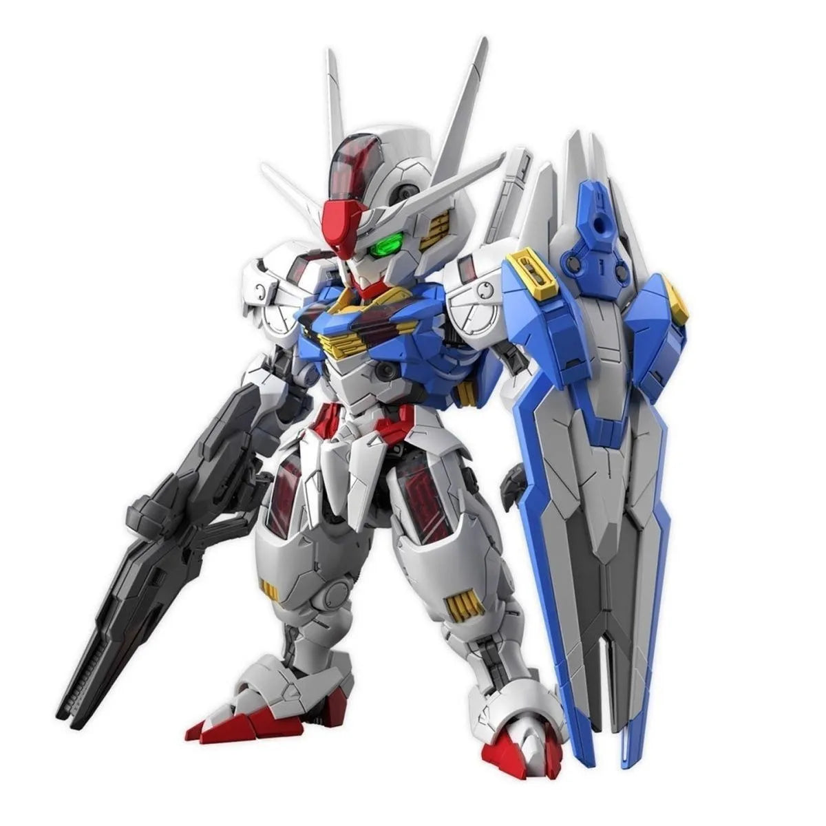 FM 1/100 Witch from Mercury Aerial Mecha Model Kit Action Figure Doll for Kids with Water Sticker And Display Bracket Toy Gift