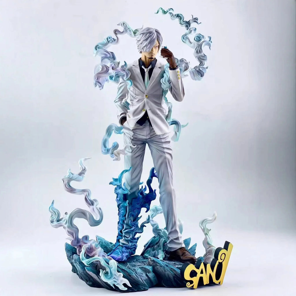 28cm One Piece Gk Nami Sanji Nika Zoro Upgrade Face Carving Pvc Modle Cartoon Figures Toy Desktop Decoration Exquisite Gift