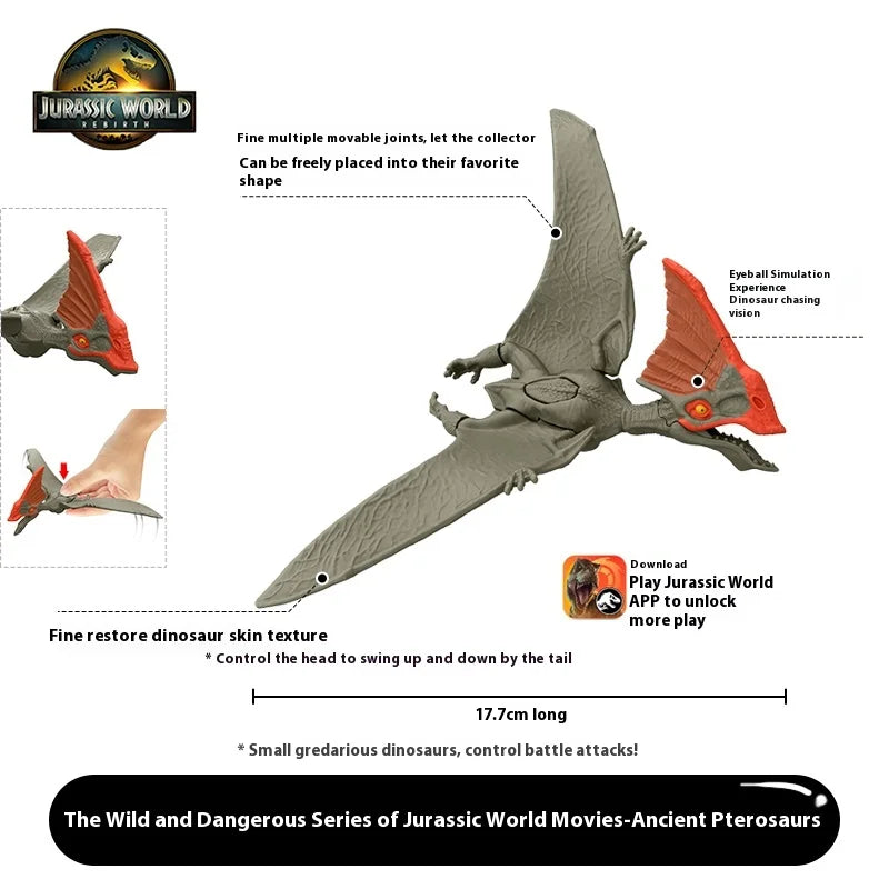 In Stock Mattel Jurassic World: Rebirth 4 Spinosaurus Action Figure Model Simulated Dinosaur Model Toys Children'S Birthday Gift