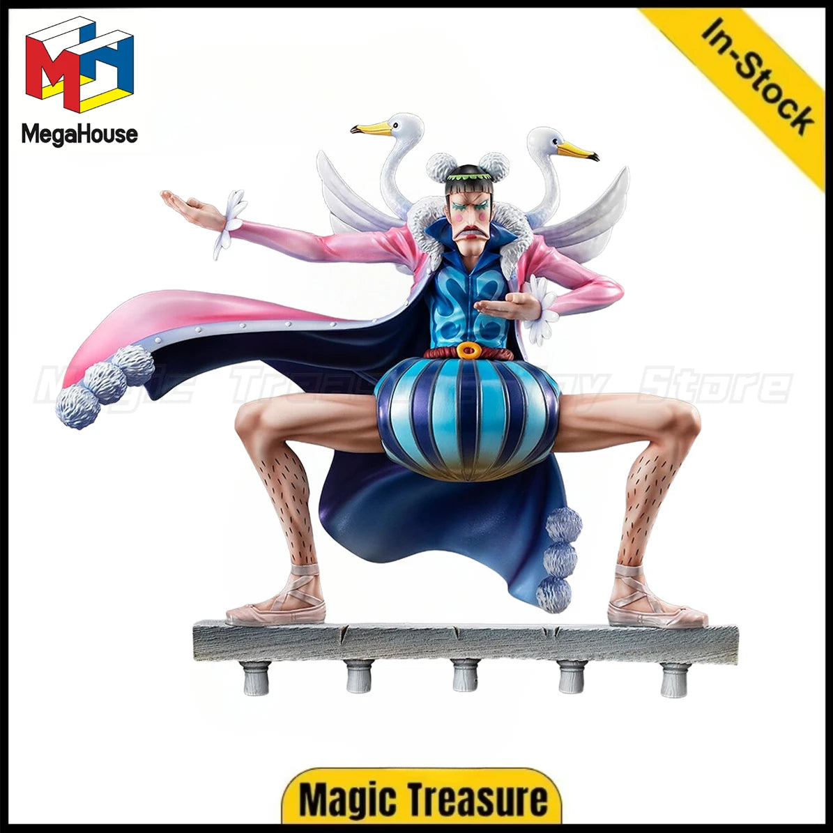 【In Stock】MegaHouse POP ONE PIECE “Playback Memories” Mr.2 Bentham Figure