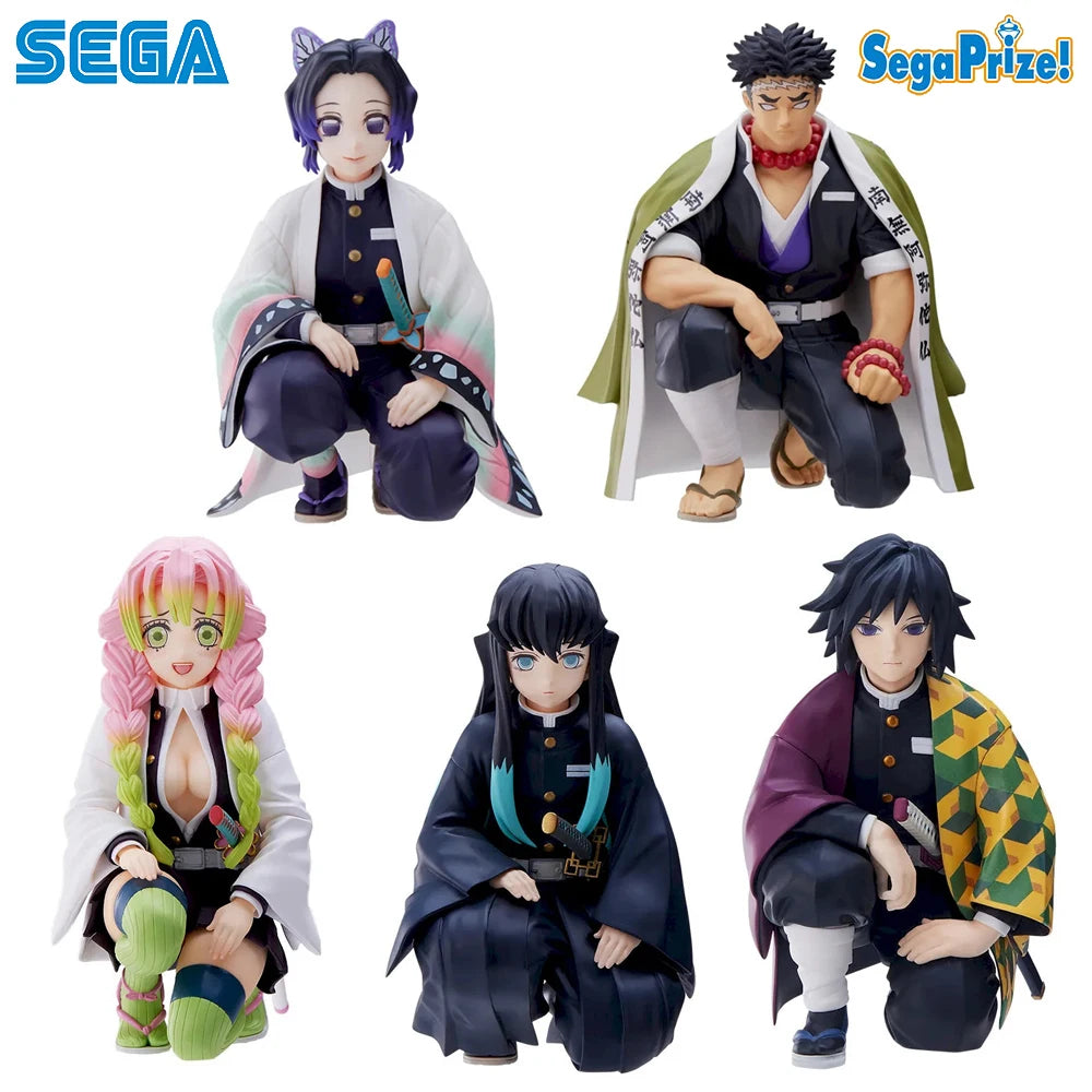 Auf Lager Original SEGA PM Chokonose Figur Muichiro Tokito, Sanemi und Kochou Shinobu (Hashira Meeting) (Demon Slayer) Figuren