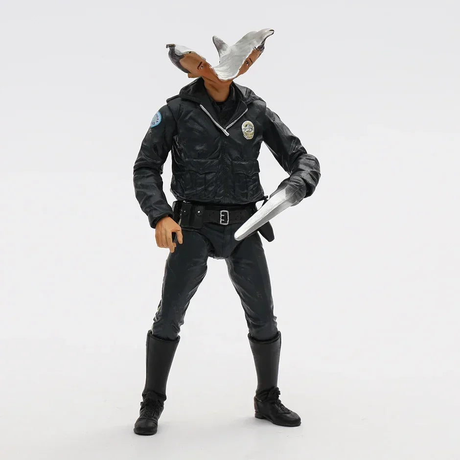 NECA T-1000 Motorcycle Cop Terminator 2 Judgement Day Collector's 7" Scale Action Figure