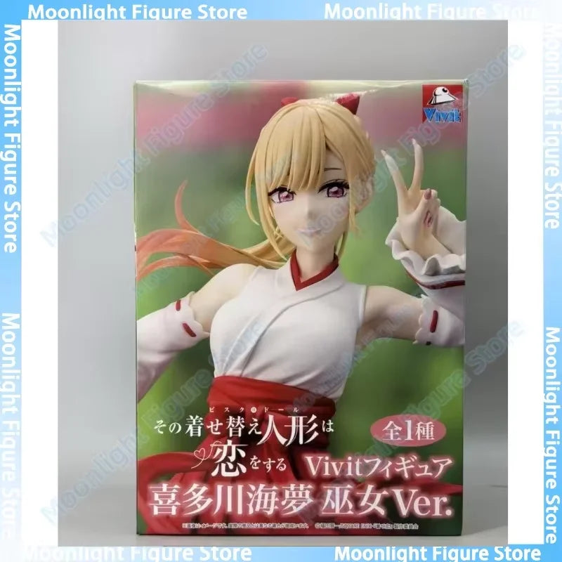In Stock System Service Vivit Kitagawa Marin Witch's Suit Desktop Cute Dolls Anime Action Figure Toy Gift Model Collection