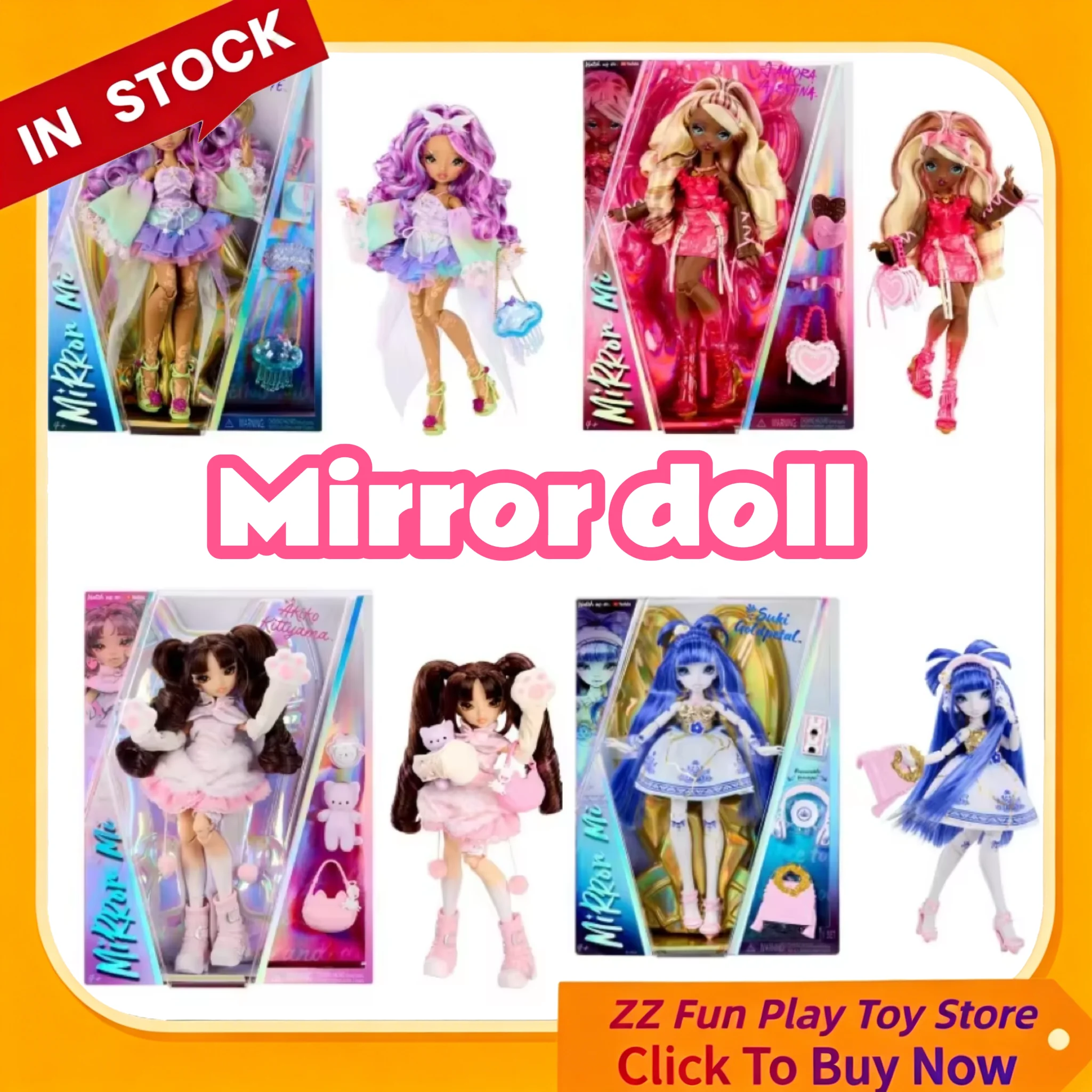 In Stock Mirror Mi Fashion Music Academy Student Y2K Hot Girl Fashion Doll Premium Collectible Treasure For Girl Collector Gifts