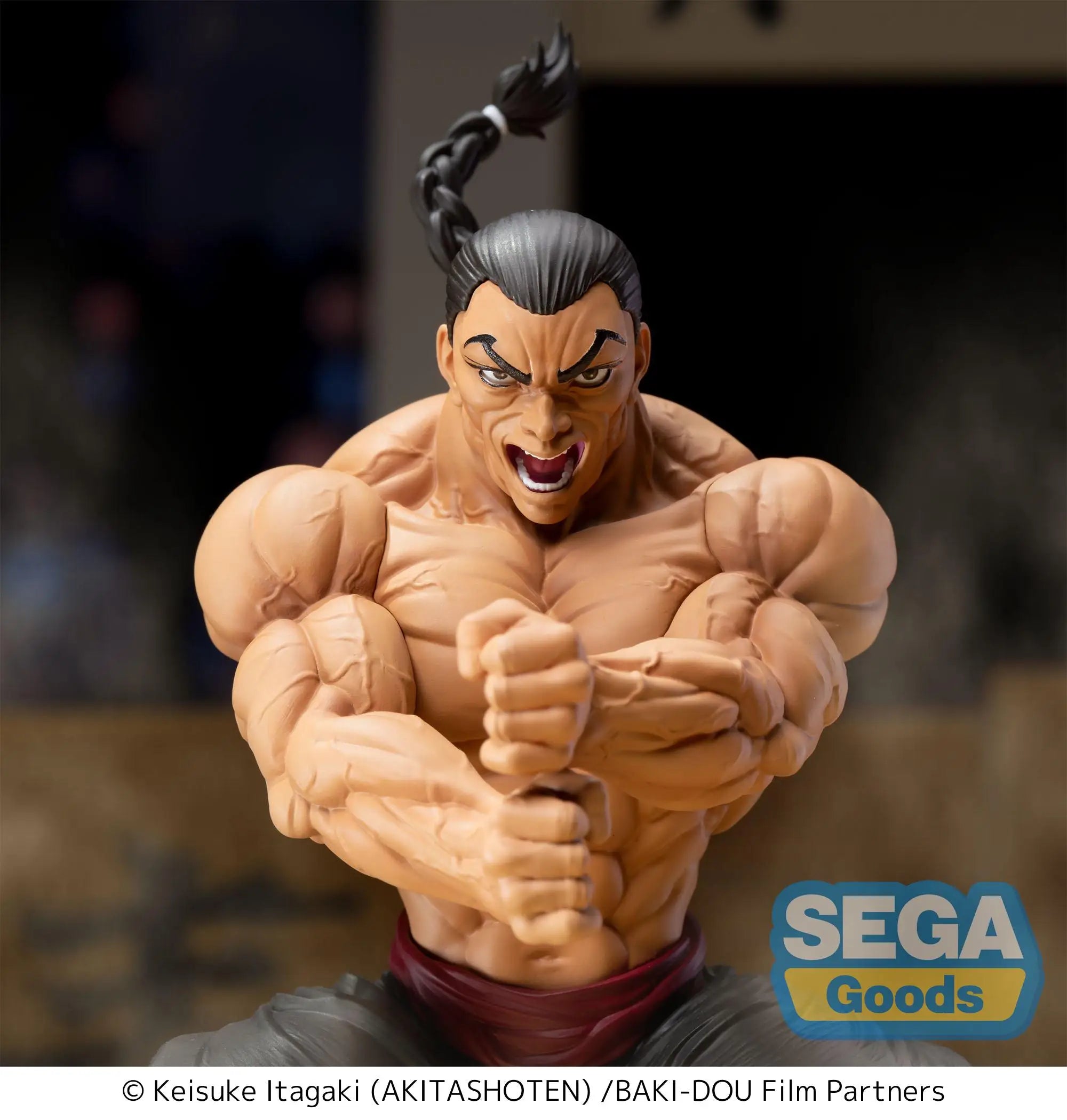 Genuine Sega Luminasta Baki Dou Kaioh Retsu PVC Action Figure Sega Model Figurine Toys For Otaku Gift