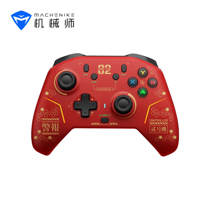 MACHENIKE G6V2 New Upgrape Tri Mode Gamepad Wireless Game Controller TMR Joystick Trigger Dual 1000Hz Polling Rate 1200mAh