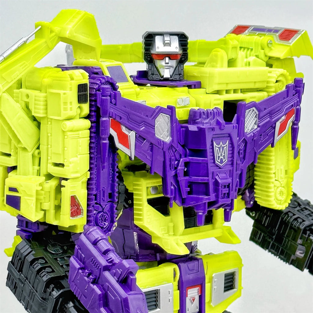 HZX 6In1 Devastator Haizhixing Transformation Toys Anime Action Figure KO G1 Robot Aircraft Engineering Vehicle Model NO Box
