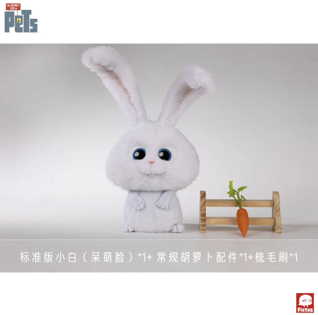 Spot Genuine Disney Kawaii Rabbit Boss Doll The Secret Life Of Pets Rabbit Boss Anime Figures Toy Girls Room Ornaments Toys Gift