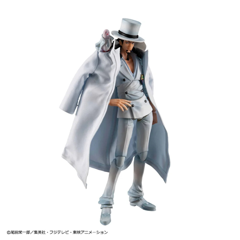 100% Original MegaHouse Variable Action Heroes One Piece Rob Lucci Hattori Ver. 1.5 Anime Figure Action Figure Collection Series
