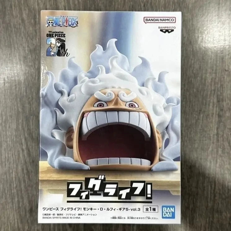 100 % auf Lager Original Banpresto Fig Life Gear 5 Monkey D. Luffy Figur Anime One Piece Modell Original Boxed Toy