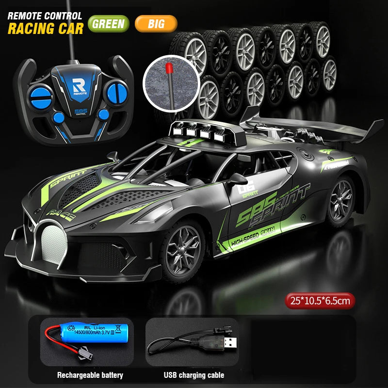 1/18 RC Auto High Speed ​​Drift Sportwagen Fernbedienung Fahrzeug Sport Rennwagen Spielzeug Modell Kinder Spielzeug für Jungen Geburtstagsgeschenke