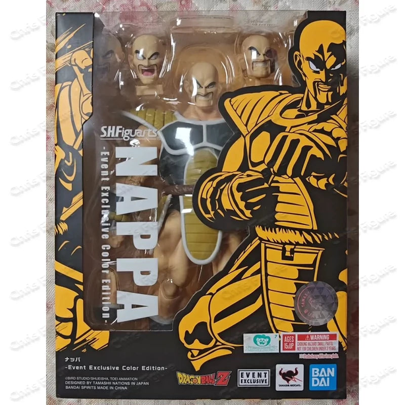 In Stock BANDAI S.H.Figuarts Son Gohan Vegeta Android 16 Frieza Turtle Dodoria Dragon Ball Z Action Figure Collection Gift