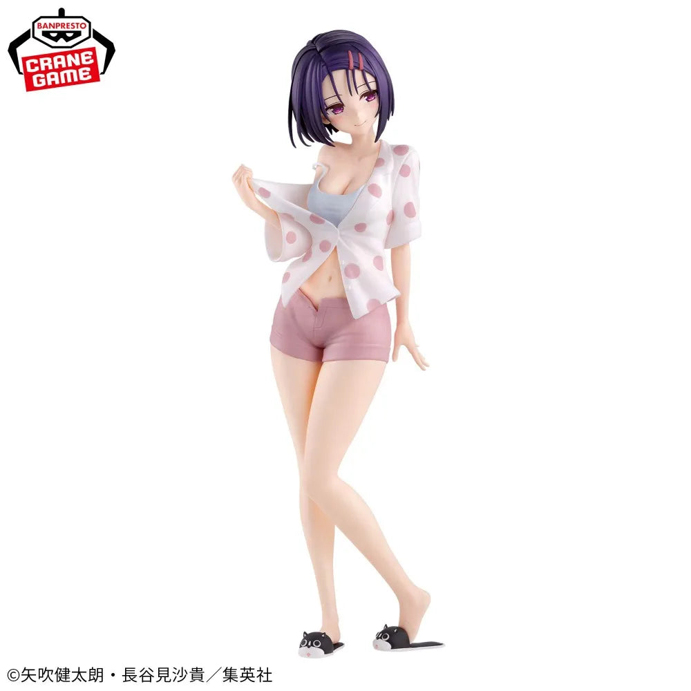 In Stock Bandai Original Genuine Banpresto Anime To Love-Ru Darkness Glitter&Glamours Haruna Sairenji 23cm Model Toy Figure Gift