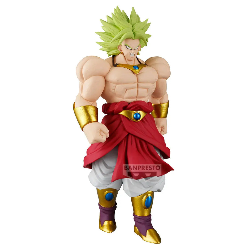 [Genuine Original] In Stock Bandai Banpresto Dragon Ball Z Solid Edge Works Broly II Anime Figure Model Collector Figurine Toys