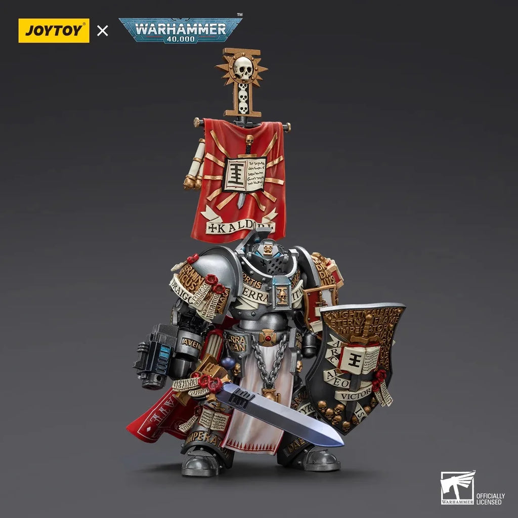 Joytoy Warhammer 1/18 Actionfiguren Grey Knights Kaldor Draigo Modell Toy Boy Geschenke 3,75 Zoll