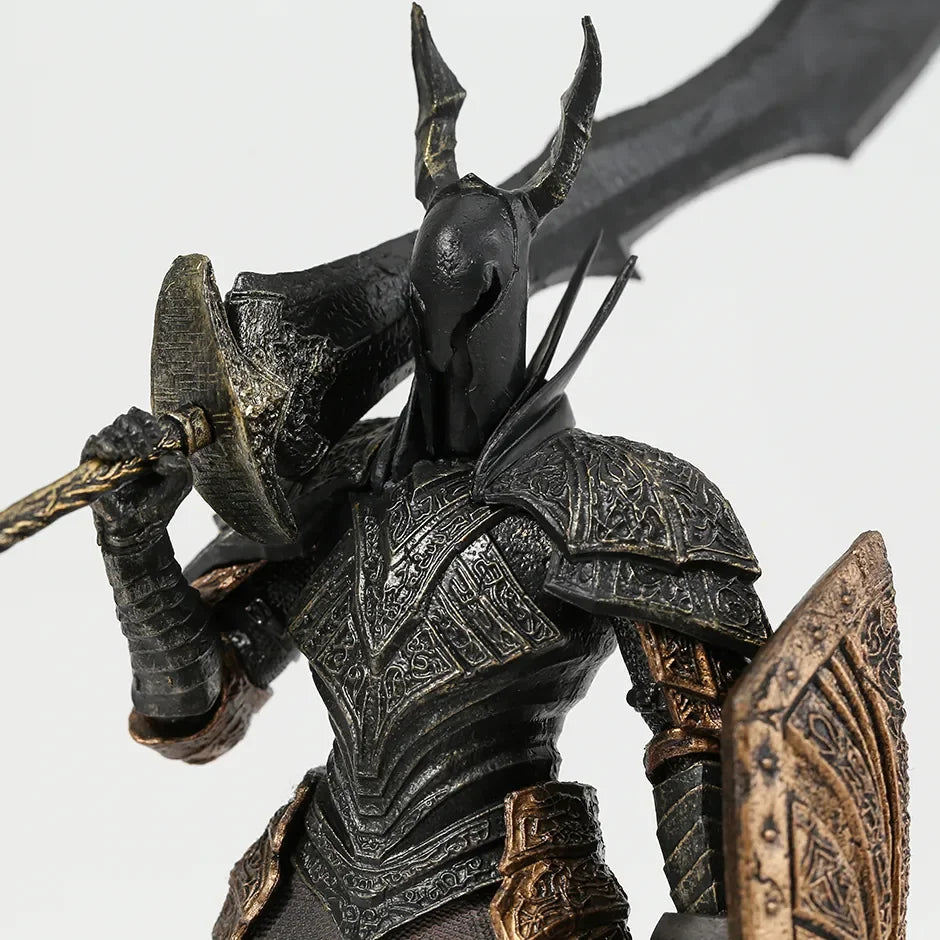 Dark Souls 3 Black Knight Anime Figures Farhan Knight With Sword Figurine PVC Statue Collectible Doll Model Desk Decora Toy Gift