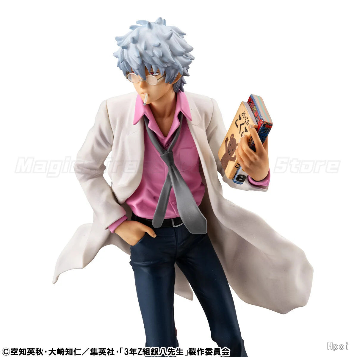 【In Stock】Original MegaHouse GEM 3rd Grade Teacher Ginpachi of Class Z Sakata Gintoki Toys Gifts