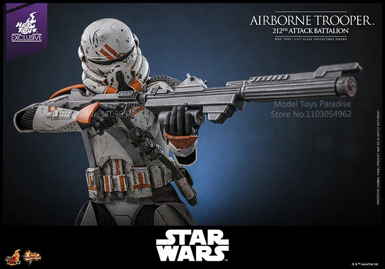 HOTTOYS HT MMS794 1/6 Collectible Toys Airborne Trooper 212 Attack Battalion Star Wars Soldier 12inch Action Figure Model Gifts